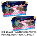 OBL709933 - Mermaid girl with the dolphins