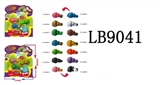OBL710143 - 2.5寸双面公仔3只公仔卡装 （2款）        公仔有变身功能