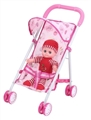 OBL710357 - 12 inch cotton doll Baby sunshade trolley (iron)