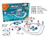OBL710503 - 电动城市轨道车合金套装（警察系列）