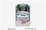 OBL711210 - Window box 12 inch BB doll with cart (12 sound IC)