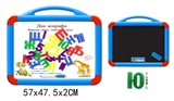 OBL711806 - 英文白板配41个英文字母+数字（双面）