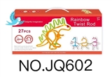 OBL711980 - Rainbow twisting rod (27 PCS)