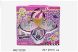 OBL712228 - Barbie series ice cream three layer cosmetics box (suit)
