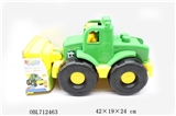 OBL712463 - 15PCS农夫积木车