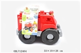OBL712464 - 12PCS消防积木车
