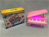 OBL712576 - 14 key piano music light/pink