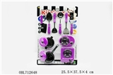 OBL712648 - Violet black tableware