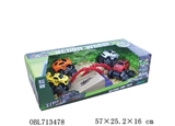 OBL713478 - Large box single inertial scenario Q version no protective suits (contains four car, a fire, 1 set o
