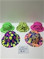 OBL713884 - Printed PVC roundlet cap (frosted)