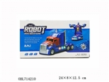 OBL714210 - Deformation of electric car Optimus prime
