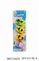 OBL714234 - Solid color cartoon back car (3, orange)