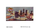 OBL714332 - Russian wood plastic chess