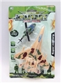 OBL714358 - A small plane back to aircraft model