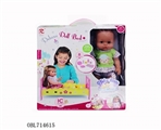 OBL714615 - Bed with 14 inch doll