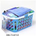 OBL714712 - Fishing covered 50 times shopping basket with pool