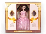 OBL715042 - 高挡盒11.5寸12关节3D真眼珠实身婚纱公主芭比大礼盒装