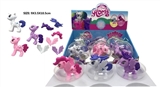 OBL715295 - High-grade PVC environmental protection 10 cm plastic ball eggs assembled Ma Baoli ceremony with thr