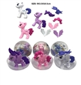 OBL715300 - High-grade PVC plastic box assembled Ma Baoli. Three wings of the horse hair can be arbitrary colloc