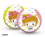 OBL717253 - 8 "girl baby ball (cloth)