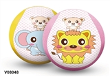 OBL717255 - 8 "lion like interactive baby ball (cloth)