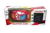 OBL717336 - Four-way remote control cars big Q version 3 d lights with headlights (no package electricity)