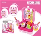 OBL718083 - 2 + 1 bag kitchen (pink)