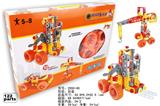 OBL718148 - Self equipped puzzle building block concept car