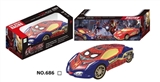 OBL719239 - Spider-man and colorful lights Four-way environmental soft shell