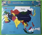 OBL719517 - English Asia map magnetic post