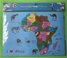OBL719520 - 英文非洲地图磁性贴