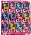OBL719859 - High-end box of evade glue expression horse 4 with 4 colors mixed 12 PCS