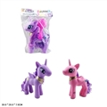 OBL719867 - High-grade evade glue unicorn horse strip light music band comb assortments
