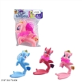 OBL719871 - High-grade evade glue mermaid Ma Baoli take scarf with light music to take horse combs assortments