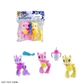 OBL719872 - High-grade evade glue unicorn Ma Baoli with horse hairpin bottles with comb 2 or more orange