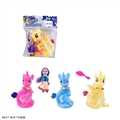 OBL719875 - High-grade evade glue mermaid Ma Baoli take horse necklace with a comb to take three inches of solid