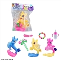 OBL719883 - High-grade evade glue with mermaid Ma Baoli horse necklace with comb horse mask with bottles