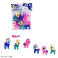 OBL719884 - High-grade evade glue six color Ma Baoli horse with a comb