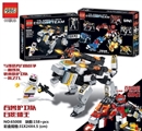OBL719945 - 158+PCS新版百兽金刚之白影狮王（可以变形）