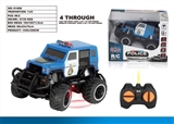OBL720289 - 1:43 mini cross-country running a police car