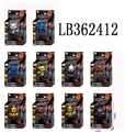 OBL720366 - 2.5寸Q版POP摇头午夜熊单只公仔+ 1只35MM圆形底座盒装（10款）