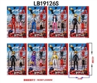 OBL720394 - 11寸瓢虫少女单只公仔+配件+1只6寸瓢虫少女+1只3寸宠物+透明底座卡装（8款）11寸公仔有灯有声，6寸公仔有七彩灯散装