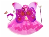 OBL721216 - Double wings and petal dress four times