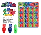 OBL722703 - Small suit masked man whistle 16 characters