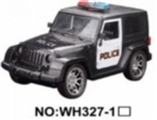 OBL723318 - 1:16 four-way remote simulation police vehicle (electric) with light bag