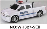 OBL723332 - 1:16 four-way remote simulation police car (with lighting)