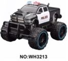 OBL723356 - Police car 1:16 four-way remote simulation big round (electric) with light bag