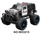 OBL723357 - Police car 1:16 four-way remote simulation big round (electric) with light bag