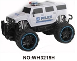 OBL723362 - Police car 1:16 four-way remote simulation big round (electric) with light bag