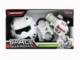 OBL723537 - The light music space gun with handcuffs with a mask